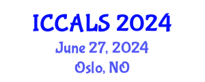International Conference on Communication and Linguistics Studies (ICCALS) June 27, 2024 - Oslo, Norway