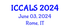 International Conference on Communication and Linguistics Studies (ICCALS) June 03, 2024 - Rome, Italy