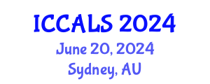 International Conference on Communication and Linguistics Studies (ICCALS) June 20, 2024 - Sydney, Australia
