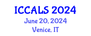 International Conference on Communication and Linguistics Studies (ICCALS) June 20, 2024 - Venice, Italy