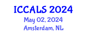 International Conference on Communication and Linguistics Studies (ICCALS) May 02, 2024 - Amsterdam, Netherlands