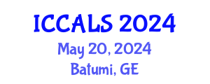 International Conference on Communication and Linguistics Studies (ICCALS) May 20, 2024 - Batumi, Georgia