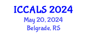 International Conference on Communication and Linguistics Studies (ICCALS) May 20, 2024 - Belgrade, Serbia