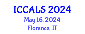 International Conference on Communication and Linguistics Studies (ICCALS) May 16, 2024 - Florence, Italy