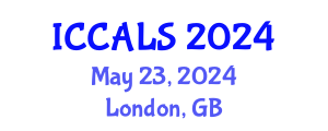 International Conference on Communication and Linguistics Studies (ICCALS) May 23, 2024 - London, United Kingdom