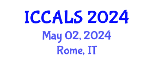 International Conference on Communication and Linguistics Studies (ICCALS) May 02, 2024 - Rome, Italy