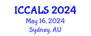 International Conference on Communication and Linguistics Studies (ICCALS) May 16, 2024 - Sydney, Australia