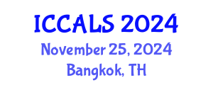 International Conference on Communication and Linguistics Studies (ICCALS) November 25, 2024 - Bangkok, Thailand