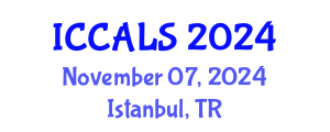 International Conference on Communication and Linguistics Studies (ICCALS) November 07, 2024 - Istanbul, Turkey