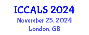 International Conference on Communication and Linguistics Studies (ICCALS) November 25, 2024 - London, United Kingdom