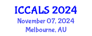 International Conference on Communication and Linguistics Studies (ICCALS) November 07, 2024 - Melbourne, Australia