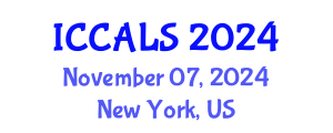International Conference on Communication and Linguistics Studies (ICCALS) November 07, 2024 - New York, United States