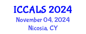 International Conference on Communication and Linguistics Studies (ICCALS) November 04, 2024 - Nicosia, Cyprus