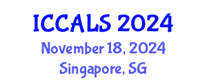 International Conference on Communication and Linguistics Studies (ICCALS) November 18, 2024 - Singapore, Singapore