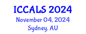 International Conference on Communication and Linguistics Studies (ICCALS) November 04, 2024 - Sydney, Australia