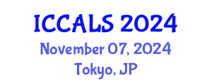 International Conference on Communication and Linguistics Studies (ICCALS) November 07, 2024 - Tokyo, Japan