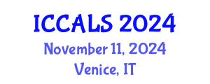International Conference on Communication and Linguistics Studies (ICCALS) November 11, 2024 - Venice, Italy