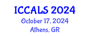 International Conference on Communication and Linguistics Studies (ICCALS) October 17, 2024 - Athens, Greece