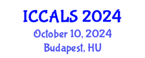 International Conference on Communication and Linguistics Studies (ICCALS) October 10, 2024 - Budapest, Hungary