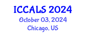 International Conference on Communication and Linguistics Studies (ICCALS) October 03, 2024 - Chicago, United States