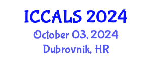 International Conference on Communication and Linguistics Studies (ICCALS) October 03, 2024 - Dubrovnik, Croatia
