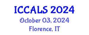International Conference on Communication and Linguistics Studies (ICCALS) October 03, 2024 - Florence, Italy