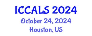 International Conference on Communication and Linguistics Studies (ICCALS) October 24, 2024 - Houston, United States