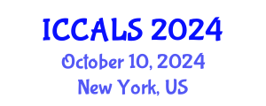 International Conference on Communication and Linguistics Studies (ICCALS) October 10, 2024 - New York, United States