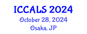 International Conference on Communication and Linguistics Studies (ICCALS) October 28, 2024 - Osaka, Japan
