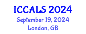 International Conference on Communication and Linguistics Studies (ICCALS) September 19, 2024 - London, United Kingdom