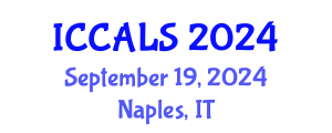 International Conference on Communication and Linguistics Studies (ICCALS) September 19, 2024 - Naples, Italy