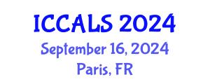 International Conference on Communication and Linguistics Studies (ICCALS) September 16, 2024 - Paris, France