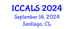 International Conference on Communication and Linguistics Studies (ICCALS) September 16, 2024 - Santiago, Chile