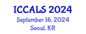 International Conference on Communication and Linguistics Studies (ICCALS) September 16, 2024 - Seoul, Republic of Korea