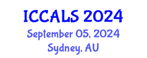 International Conference on Communication and Linguistics Studies (ICCALS) September 05, 2024 - Sydney, Australia