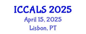 International Conference on Communication and Linguistics Studies (ICCALS) April 15, 2025 - Lisbon, Portugal
