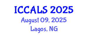 International Conference on Communication and Linguistics Studies (ICCALS) August 09, 2025 - Lagos, Nigeria