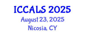 International Conference on Communication and Linguistics Studies (ICCALS) August 23, 2025 - Nicosia, Cyprus