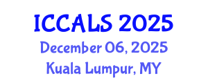 International Conference on Communication and Linguistics Studies (ICCALS) December 06, 2025 - Kuala Lumpur, Malaysia