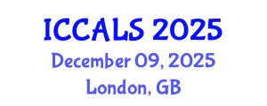 International Conference on Communication and Linguistics Studies (ICCALS) December 09, 2025 - London, United Kingdom