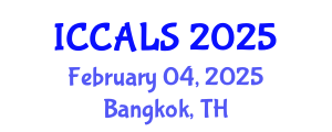 International Conference on Communication and Linguistics Studies (ICCALS) February 04, 2025 - Bangkok, Thailand