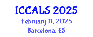 International Conference on Communication and Linguistics Studies (ICCALS) February 11, 2025 - Barcelona, Spain