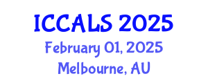 International Conference on Communication and Linguistics Studies (ICCALS) February 01, 2025 - Melbourne, Australia