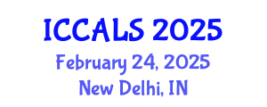 International Conference on Communication and Linguistics Studies (ICCALS) February 24, 2025 - New Delhi, India