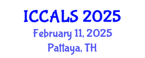International Conference on Communication and Linguistics Studies (ICCALS) February 11, 2025 - Pattaya, Thailand