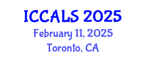 International Conference on Communication and Linguistics Studies (ICCALS) February 11, 2025 - Toronto, Canada