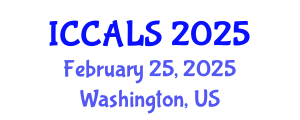 International Conference on Communication and Linguistics Studies (ICCALS) February 25, 2025 - Washington, United States