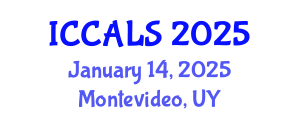 International Conference on Communication and Linguistics Studies (ICCALS) January 14, 2025 - Montevideo, Uruguay