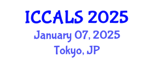 International Conference on Communication and Linguistics Studies (ICCALS) January 07, 2025 - Tokyo, Japan