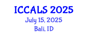 International Conference on Communication and Linguistics Studies (ICCALS) July 15, 2025 - Bali, Indonesia